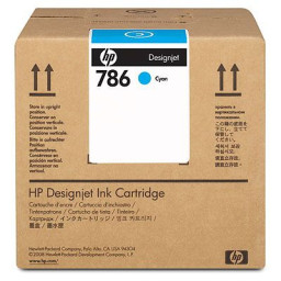 C.t. Látex HP #786 cian Desingjet L65500 LX600
