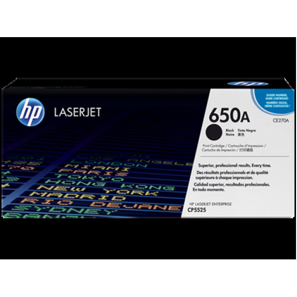 TONER NEGRO LASERJET CE270A TONER NEGRO LASERJET CE270A