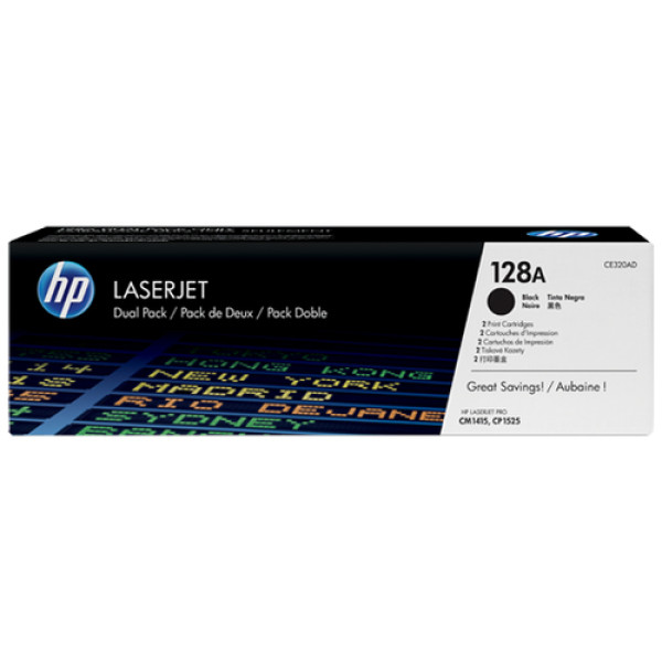 TONER NEGRO 128A LASERJET PACK 2 TONER NEGRO 128A LASERJET PACK 2