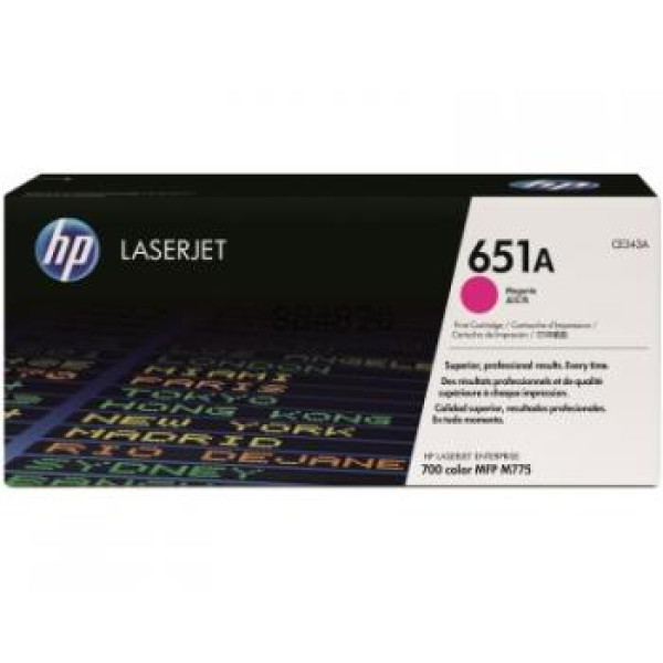 TONER MAGENTA 651A LASERJET TONER MAGENTA 651A LASERJET