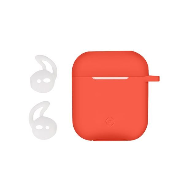 FUNDA AIRPODS NARANJA FUNDA AIRPODS NARANJA