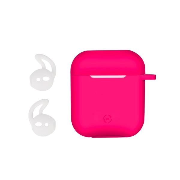 FUNDA AIRPODS FUXIA