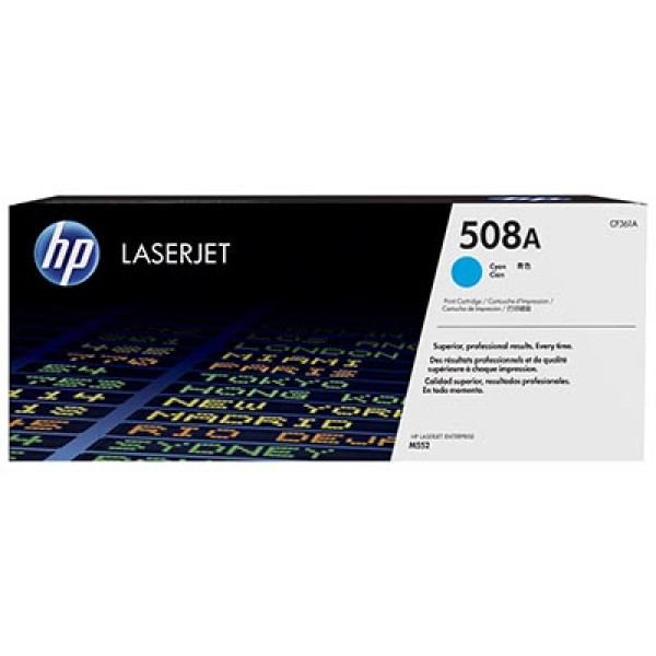 HP 508A TONER CIAN LASERJET HP 508A TONER CIAN LASERJET