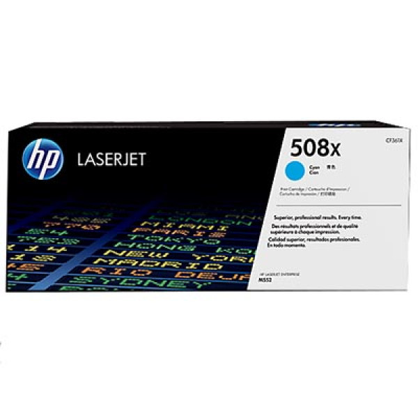 HP 508X TONER CIAN XL LASERJET HP 508X TONER CIAN XL LASERJET