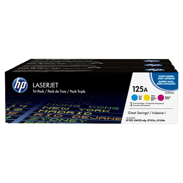 TONER TRICOLOR ( C Y M) 125A PACK 3 TONER TRICOLOR ( C Y M) 125A PACK 3