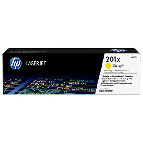 HP 201X TONER AMARILLO XL LASERJET HP 201X TONER AMARILLO XL LASERJET