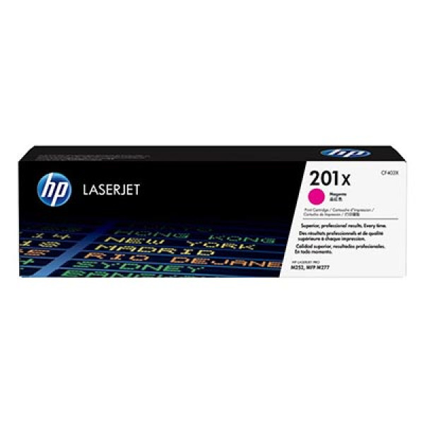 HP 201X TONER MAGENTA XL LASERJET HP 201X TONER MAGENTA XL LASERJET