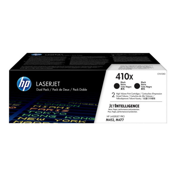 TONER 410X PACK 2 NEGRO AC