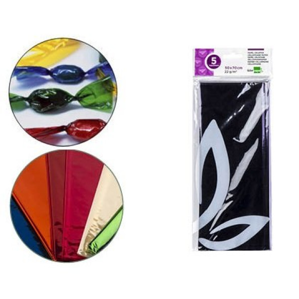 Papel celofan LIDERPAPEL Bolsa 5h. Violeta 50x70cm, 22gr/m. Papel celofan LIDERPAPEL Bolsa 5h. Violeta 50x70cm, 22gr/m.