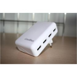 CARGADOR USB DE PARED COO-UX4W