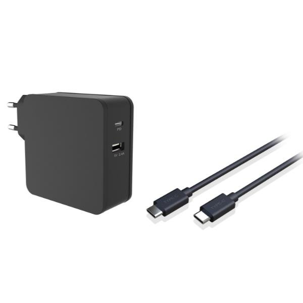 ADAPTADOR PORTATIL USB-C 60W ADAPTADOR PORTATIL USB-C 60W