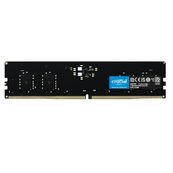 8GB DDR5-4800 UDIMM CL40 (16GBIT) 8GB DDR5-4800 UDIMM CL40 (16GBIT)