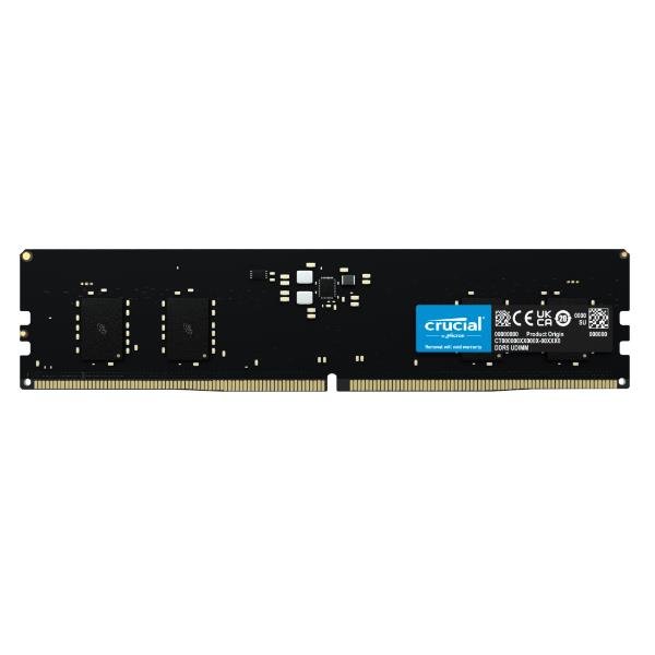 32GB DDR5-4800 UDIMM CL40 (16GBIT) 32GB DDR5-4800 UDIMM CL40 (16GBIT)