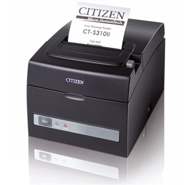 Impresora punto de venta CITIZEN CT-S310II negra ancho 80/58mm 160mm/s Cutter #PROMO# Impresora punto de venta CITIZEN CT-S310II negra ancho 80/58mm 160mm/s Cutter #PROMO#