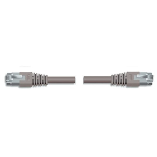 Latiguillo flexible RJ45M/M UTP cat.5e 5,0m sin apantallar, cable red Ethernet, color gris