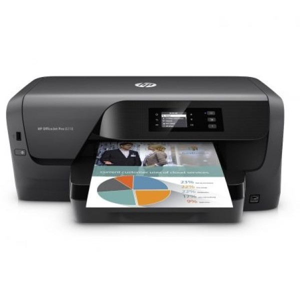 Impresora HP Officejet Pro 8210 A4 4ct 22/18pm 250h USB/Eth/WiFi Duplex Impresora HP Officejet Pro 8210 A4 4ct 22/18pm 250h USB/Eth/WiFi Duplex