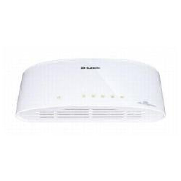 Switch D-LINK 5-puertos Gigabit Desktop 10/100/1000Mbps, no gestionable Switch D-LINK 5-puertos Gigabit Desktop 10/100/1000Mbps, no gestionable