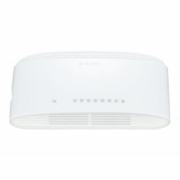 Switch D-LINK 8-puertos Gigabit Desktop 10/100/1000Mbps, no gestionable