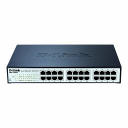 Switch D-LINK EasySmart 24-puertos 10/100/1000Mbps gestionable