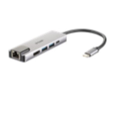 HUB USB-C T 2USBA 1RJ-45 1USBC HDMI