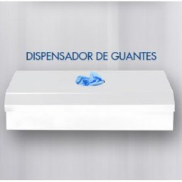 Dispensador guantes/pañuelos para estación DM-8900 metálico blanco 26x14x6cm