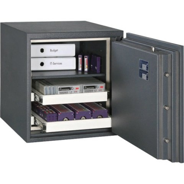 Armario ignífugo DS115: 118L 253Kg NS2 máx.228 LTOs, protección ignífuga 60min Armario ignífugo DS115: 118L 253Kg NS2 máx.228 LTOs, protección ignífuga 60min