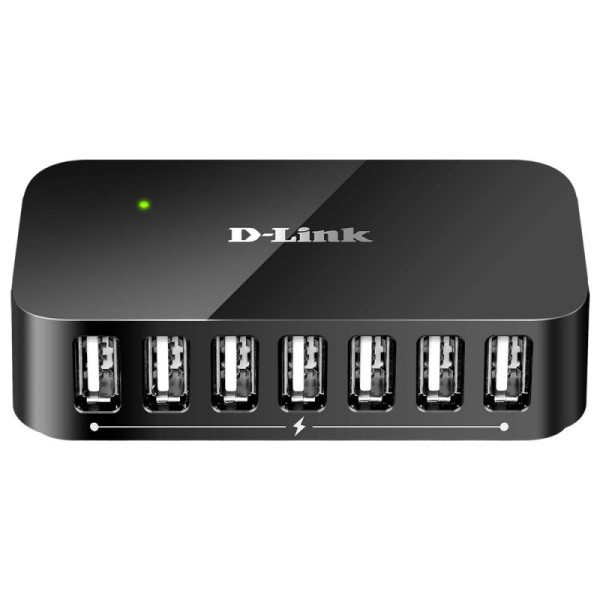 Hub D-Link DUB-H7 - 7 puertos USB 2.0 con alimentación externa Hub D-Link DUB-H7 - 7 puertos USB 2.0 con alimentación externa