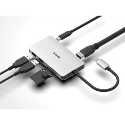 HUB USB-C T 2USBA 1USBC HDMI SD