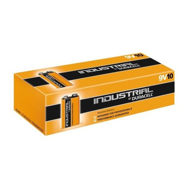 (10) Pila DURACELL LR61 - 9V (Petaca), alcalina, caja de 10 unidades *Canon inc