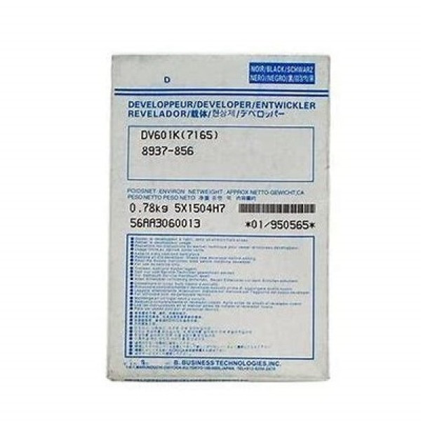 Revelador KONICA-MINOLTA 7155 7165 7255 negro (01ZL) 780 gr. Revelador KONICA-MINOLTA 7155 7165 7255 negro (01ZL) 780 gr.