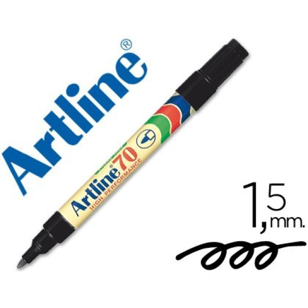 Rotuladore ARTLINE permanente 1.5 mm Negro Rotuladore ARTLINE permanente 1.5 mm Negro