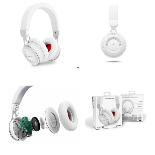 HEADPHONES BT URBAN 3 WHITE HEADPHONES BT URBAN 3 WHITE