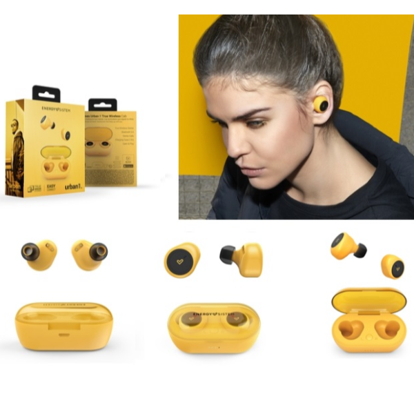 EARPHONES URBAN 1 TWS AMARILLO EARPHONES URBAN 1 TWS AMARILLO