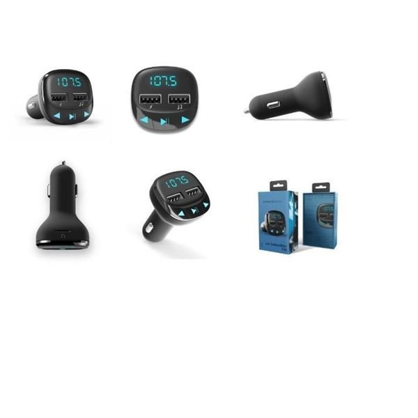 CAR TRANSMITTER FM BLACK CAR TRANSMITTER FM BLACK