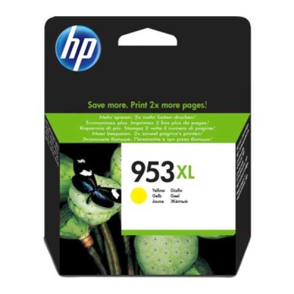 C.t.HP #953XL amarillo 1.600p. Officejet Pro 7720 7740 8210 8710 8720 8730 8740 C.t.HP #953XL amarillo 1.600p. Officejet Pro 7720 7740 8210 8710 8720 8730 8740
