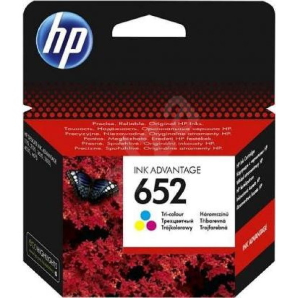 C.t.HP #652 negro Deskjet Advantage 3635