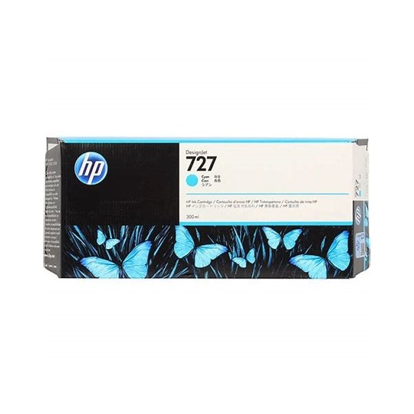 HP 727 300-ML CYAN DESIGNJET INK HP 727 300-ML CYAN DESIGNJET INK