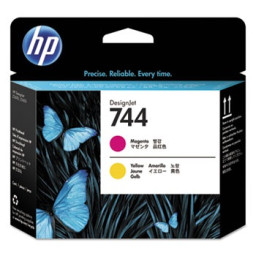 HP 744 MAGENTA-AMARILLO CABEZAL