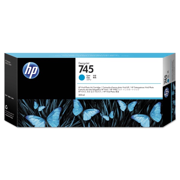 HP 745 300ML CIAN TINTA HP 745 300ML CIAN TINTA
