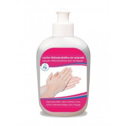 THOMIL loción hidroalcohólica bote 300ml gel manos higienizante, con tapón push-pull