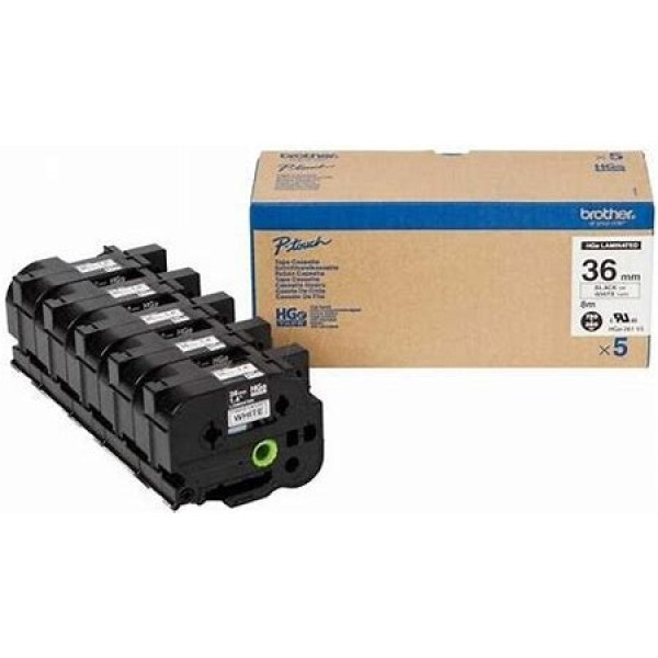 CINTA NEGRA S/BLANCO 5UD 36X8 CINTA NEGRA S/BLANCO 5UD 36X8