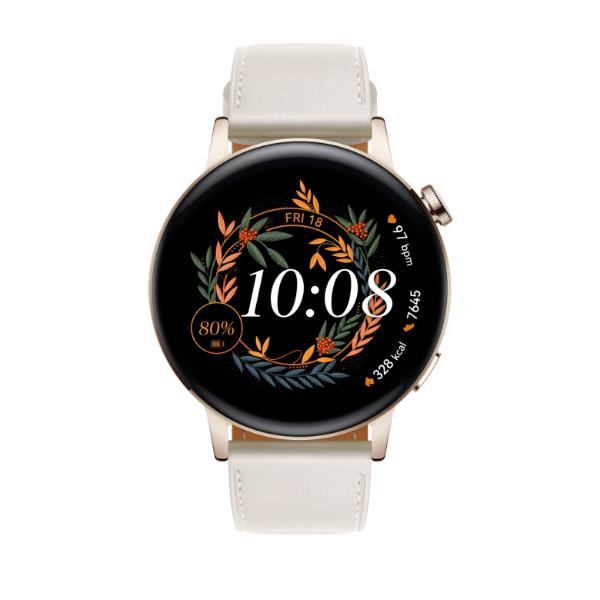 WATCH GT3 42MM CLASSIC GOLD WHITE WATCH GT3 42MM CLASSIC GOLD WHITE