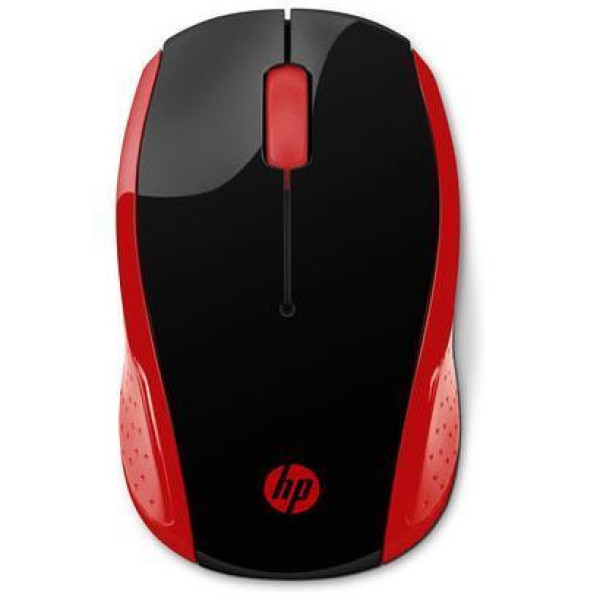 HP 200 EMPRS RED WIRELESS MOUSE