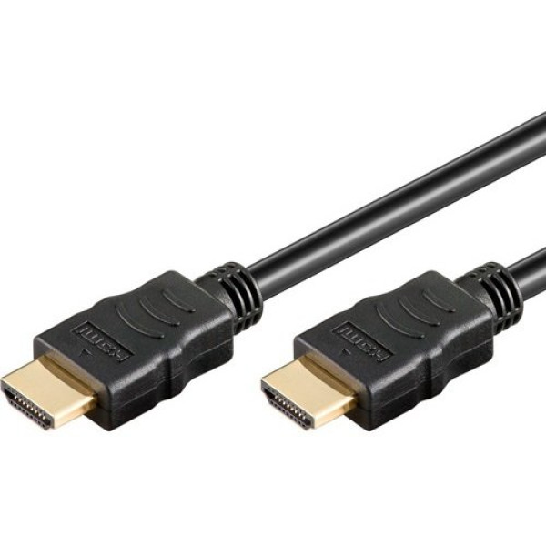 MicroConnect HDMI 19M - HDMI 19M - 1,0m. 1920x1200, HighSpeed con Ethernet, conectores oro MicroConnect HDMI 19M - HDMI 19M - 1,0m. 1920x1200, HighSpeed con Ethernet, conectores oro