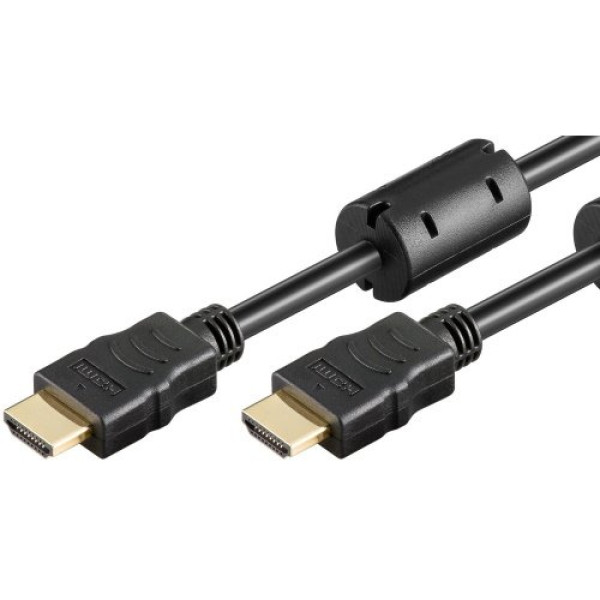 MicroConnect HDMI 19M - HDMI 19M - 15m. 1920x1200, HighSpeed E, conectores oro con ferrita MicroConnect HDMI 19M - HDMI 19M - 15m. 1920x1200, HighSpeed E, conectores oro con ferrita