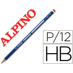 Lápices ALPINO 2 HB MASSAT Color azul  *JUNIOR*