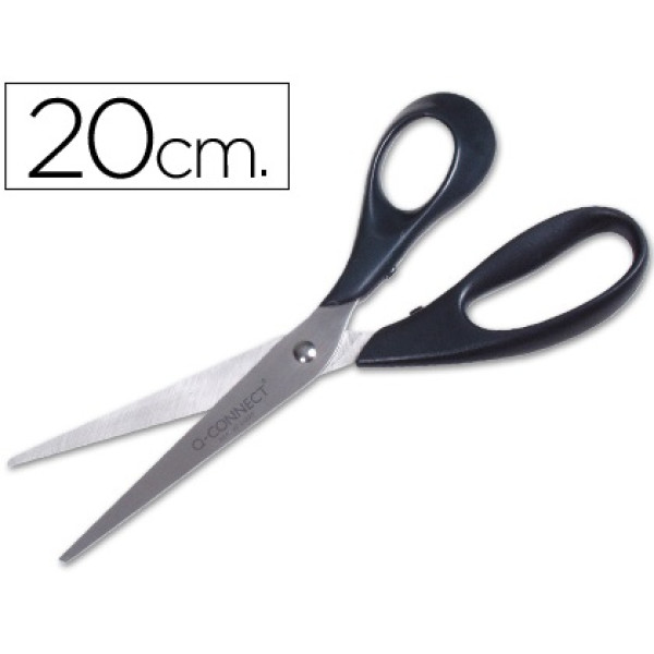 Tijera Oficina Q-CONNECT inoxidable 8 Tijera Oficina Q-CONNECT inoxidable 8
