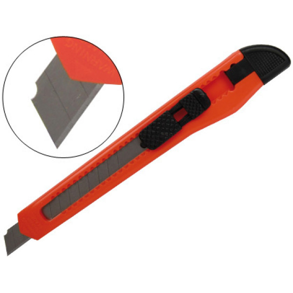 Cuter Q-CONNECT TH-90-1 retráctil + freno 9mm. estrecho Cuter Q-CONNECT TH-90-1 retráctil + freno 9mm. estrecho