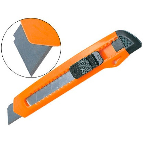 Cuter Q-CONNECT TH-70-1 retractil + freno 18mm.  ancho