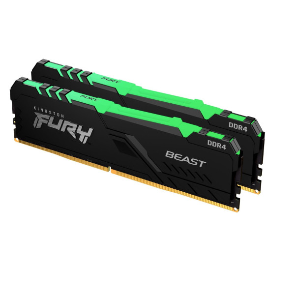 16G 3600 DDR4 C17 DIM FURY RGB KIT2
